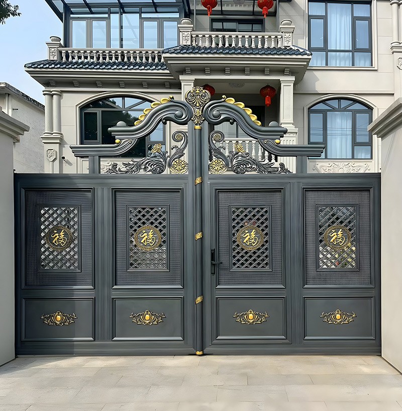 鋁藝庭院大門