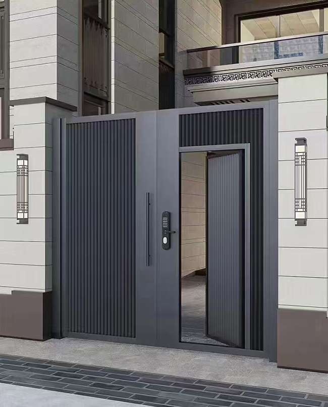 鋁藝庭院大門